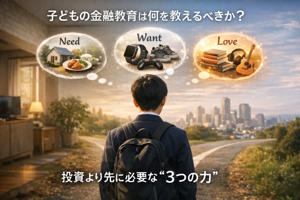 その教え方で大丈夫？ 子どもの金融教育の本質
